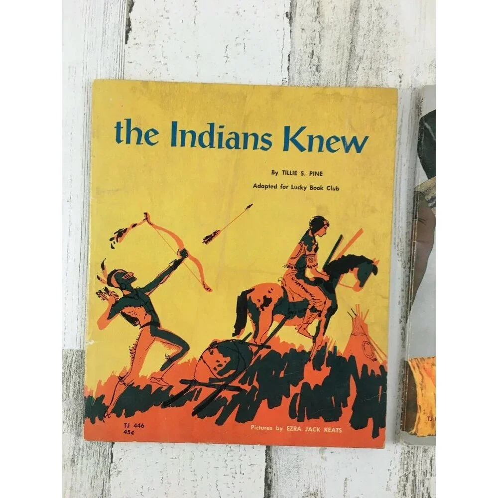 Lot The Indians Knew John Henry Vtg Scholastic Ezra Jack Keats